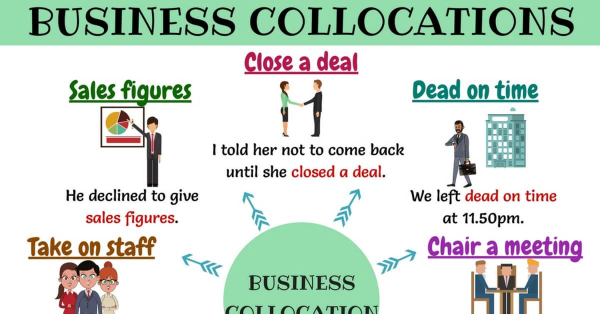 50 Of The Most Important Business English Expressions And Collocations 